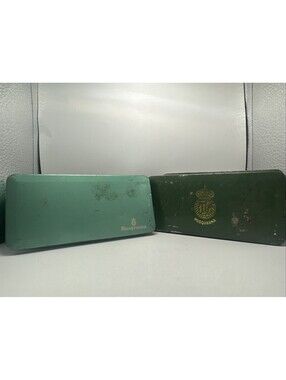 2 Green Husqvarna Sewing Machine Feet Tin Can